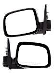 Driver and Passenger Side Mirrors, Manual Adjust, Manual Folding, Non-Heated, Paintable, No Signal Light, No Memory, No Puddle Light, No Auto-Dimming, No Blind Spot Feature