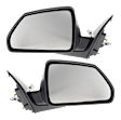 Driver and Passenger Side Mirrors, Power Adjust, Manual Folding, Heated, Paintable, No Signal Light, With memory, No Puddle Light, No Auto-Dimming, No Blind Spot Feature