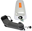Driver and Passenger Side Mirrors, Power Adjust, Manual Folding, Heated, Chrome, In-housing Signal Light, No Memory, No Puddle Light, No Auto-Dimming, No Blind Spot Feature
