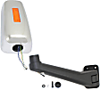 Driver and Passenger Side Mirrors, Power Adjust, Manual Folding, Heated, Chrome, In-housing Signal Light, No Memory, No Puddle Light, No Auto-Dimming, No Blind Spot Feature