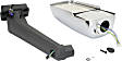 Driver and Passenger Side Mirrors, Power Adjust, Manual Folding, Heated, Chrome, In-housing Signal Light, No Memory, No Puddle Light, No Auto-Dimming, No Blind Spot Feature