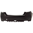 Front and Rear Primed Bumper Cover CAPA Certified