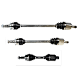 SET-GSPNCV10164-3B Front, Passenger Side and Rear, Driver and Passenger Side Axle Assembly - Set of 3 AWD
