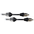 SET-GSPNCV10210-2 Front, Driver and Passenger Side Axle Assembly - Set of 2, 4.3L, 6Cyl
