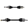 SET-GSPNCV10243-B Front, Driver and Passenger Side Axle Assembly - Set of 2