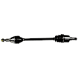 2009 Chevrolet Equinox - Front And Rear, Driver Side Axle Assembly, 3.6L 6Cyl