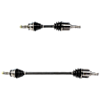 SET-GSPNCV11004-B Front, Driver and Passenger Side Axle Assembly - Set of 2