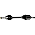 SET-GSPNCV11072-4 Front and Rear, Driver and Passenger Side Axle Assembly - Set of 4 FWD, 3.5L, 6Cyl