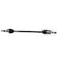 SET-GSPNCV11072-4 Front and Rear, Driver and Passenger Side Axle Assembly - Set of 4 FWD, 3.5L, 6Cyl