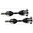 SET-GSPNCV11123-2 Front, Driver and Passenger Side Axle Assembly - Set of 2