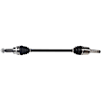 SET-GSPNCV11165-4 Front and Rear, Driver and Passenger Side Axle Assembly - Set of 4, 2.5L, 4Cyl