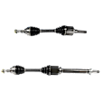 SET-GSPNCV11189-C Front, Driver and Passenger Side Axle Assembly - Set of 2