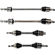 SET-GSPNCV11279-4 Front and Rear, Driver and Passenger Side Axle Assembly - Set of 4, 2.7L, 6Cyl