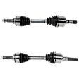 SET-GSPNCV11295 Front, Driver and Passenger Side Axle Assembly - Set of 2