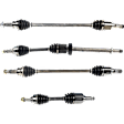 SET-GSPNCV11531-4A Front and Rear, Driver and Passenger Side Axle Assembly - Set of 4 FWD, 3.5L, 6Cyl
