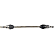 SET-GSPNCV11531-4A Front and Rear, Driver and Passenger Side Axle Assembly - Set of 4 FWD, 3.5L, 6Cyl