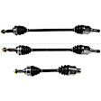 SET-GSPNCV11571-3A Front, Passenger Side and Rear, Driver and Passenger Side Axle Assembly - Set of 3