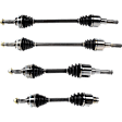 SET-GSPNCV11571-4F Front and Rear, Driver and Passenger Side Axle Assembly - Set of 4
