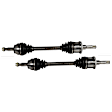SET-GSPNCV11998-2 Rear, Driver and Passenger Side Axle Assembly - Set of 2, 3.8L, 6Cyl