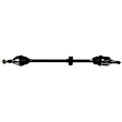 SET-GSPNCV12018-A Front, Driver and Passenger Side Axle Assembly - Set of 2, 2.4L, 4Cyl