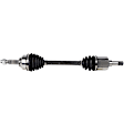 SET-GSPNCV12056-4 Front and Rear, Driver and Passenger Side Axle Assembly - Set of 4 FWD, 3.5L, 6Cyl