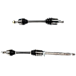 SET-GSPNCV12103 Front, Driver and Passenger Side Axle Assembly - Set of 2