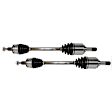 SET-GSPNCV12137-2 Rear, Driver and Passenger Side Axle Assembly - Set of 2