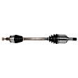 SET-GSPNCV12137-2 Rear, Driver and Passenger Side Axle Assembly - Set of 2