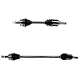 SET-GSPNCV12143-B Front, Driver and Passenger Side Axle Assembly - Set of 2