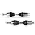 SET-GSPNCV12186-2 Front, Driver and Passenger Side Axle Assembly - Set of 2