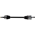 SET-GSPNCV12509-3C Front, Driver and Passenger Side and Rear, Passenger Side Axle Assembly - Set of 3 AWD