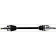 SET-GSPNCV12509-4F Front and Rear, Driver and Passenger Side Axle Assembly - Set of 4, 5.7L, 8Cyl