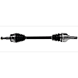 SET-GSPNCV12509-4F Front and Rear, Driver and Passenger Side Axle Assembly - Set of 4, 5.7L, 8Cyl