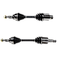 SET-GSPNCV12544-B Front, Driver and Passenger Side Axle Assembly - Set of 2