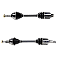 SET-GSPNCV12585 Front, Driver and Passenger Side Axle Assembly - Set of 2