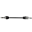 SET-GSPNCV12601-3A Front, Driver Side and Rear, Driver and Passenger Side Axle Assembly - Set of 3, 2.4L, 4Cyl