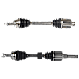 SET-GSPNCV16005-C Front, Driver and Passenger Side Axle Assembly - Set of 2 AWD, 1.4L, 4Cyl