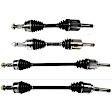 SET-GSPNCV16008-4A Front and Rear, Driver and Passenger Side Axle Assembly - Set of 4 FWD