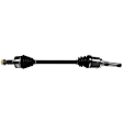 SET-GSPNCV16008-4A Front and Rear, Driver and Passenger Side Axle Assembly - Set of 4 FWD