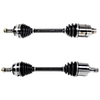 SET-GSPNCV21508-B Front, Driver and Passenger Side Axle Assembly - Set of 2