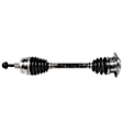 SET-GSPNCV23548-4A Front and Rear, Driver and Passenger Side Axle Assembly - Set of 4, 2.8L, 6Cyl