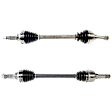 SET-GSPNCV24032 Rear, Driver and Passenger Side Axle Assembly - Set of 2