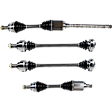 2008 BMW 328xi - Front and Rear, Driver and Passenger Side Axle Assembly, 3.0L 6Cyl