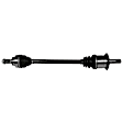 2014 BMW 428i - Rear, Driver and Passenger Side Axle Assembly, engdesig: N26B20A, Manual Transmission, 2.0L 4Cyl Manual