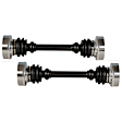 SET-GSPNCV27526-2 Rear, Driver and Passenger Side Axle Assembly - Set of 2