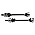 SET-GSPNCV27996-2 Rear, Driver and Passenger Side Axle Assembly - Set of 2