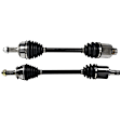 SET-GSPNCV36170 Front, Driver and Passenger Side Axle Assembly - Set of 2, 3.0L, 6Cyl