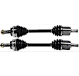 SET-GSPNCV36508-B Front, Driver and Passenger Side Axle Assembly - Set of 2