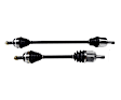 SET-GSPNCV36516 Front, Driver and Passenger Side Axle Assembly - Set of 2
