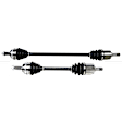 SET-GSPNCV36558 Front, Driver and Passenger Side Axle Assembly - Set of 2, 1.7L, 4Cyl